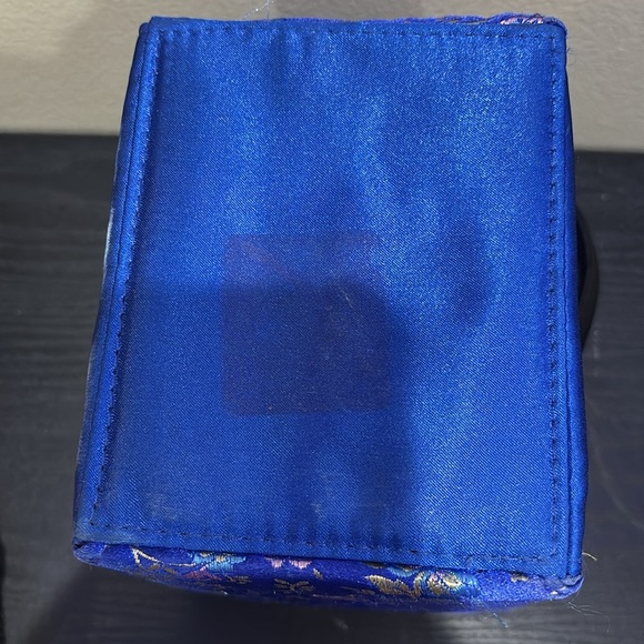 Elegant Chinese box Blue Floral Women's Handbag - Picture 8 of 8